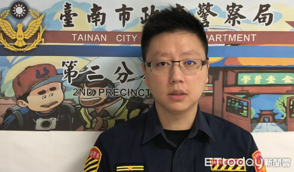 ▲▼二分局車禍             。（圖／記者林東良攝）