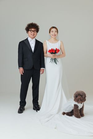 ▲▼納豆、依依婚紗照曝光。（圖／經紀公司提供）