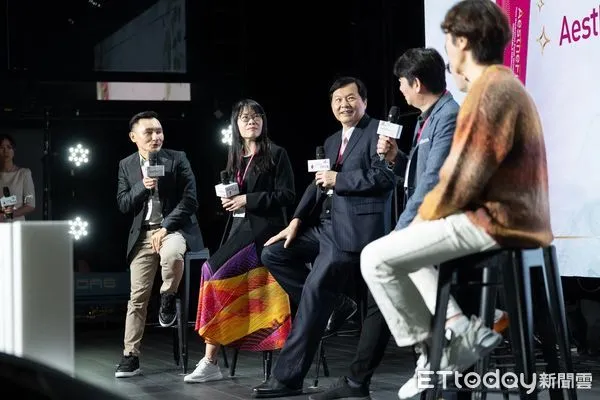 ▲台南藝群醫美集團董事長王正坤醫師，受邀提供安全注射方法避免皮膚硬塊結節。（圖／記者林東良翻攝，下同）