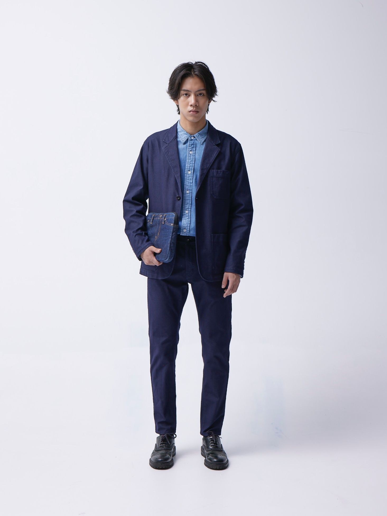 ▲Edwin、鬼塚虎丹寧。（圖／品牌提供）