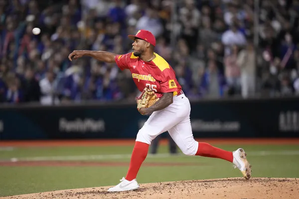 ▲2025年世界棒球經典賽資格賽西班牙投手拉索。（圖／中華棒協提供）