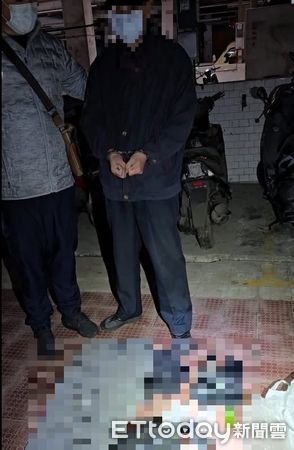 ▲男子涉嫌於春節期間在草鞋墩夜市附近破壞車窗竊取財物。（圖／記者高堂堯翻攝）