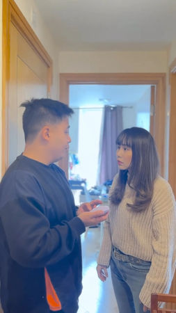 ▲YouTuber混血肥仔婚變！妻痛訴「婚內出軌」　網美辯：確認已分居 。（圖／翻攝自芊蕙子IG）