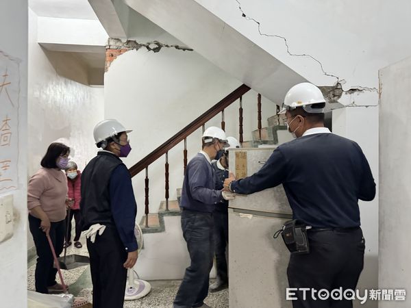 ▲▼慈濟持續在臺南市協助未貼單受損民宅重建工作，圖為玉井區受損民宅。（圖／慈濟提供）