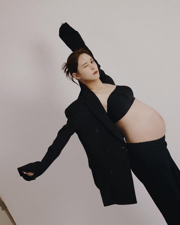 ▲歐陽妮妮跟大家分享孕婦按摩的好處。（圖／翻攝自Instagram／niniouyang）