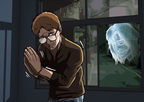 劉學強犯案後，常在半夜看到井口真理子的飛頭向他索命，身心承受極大壓力。