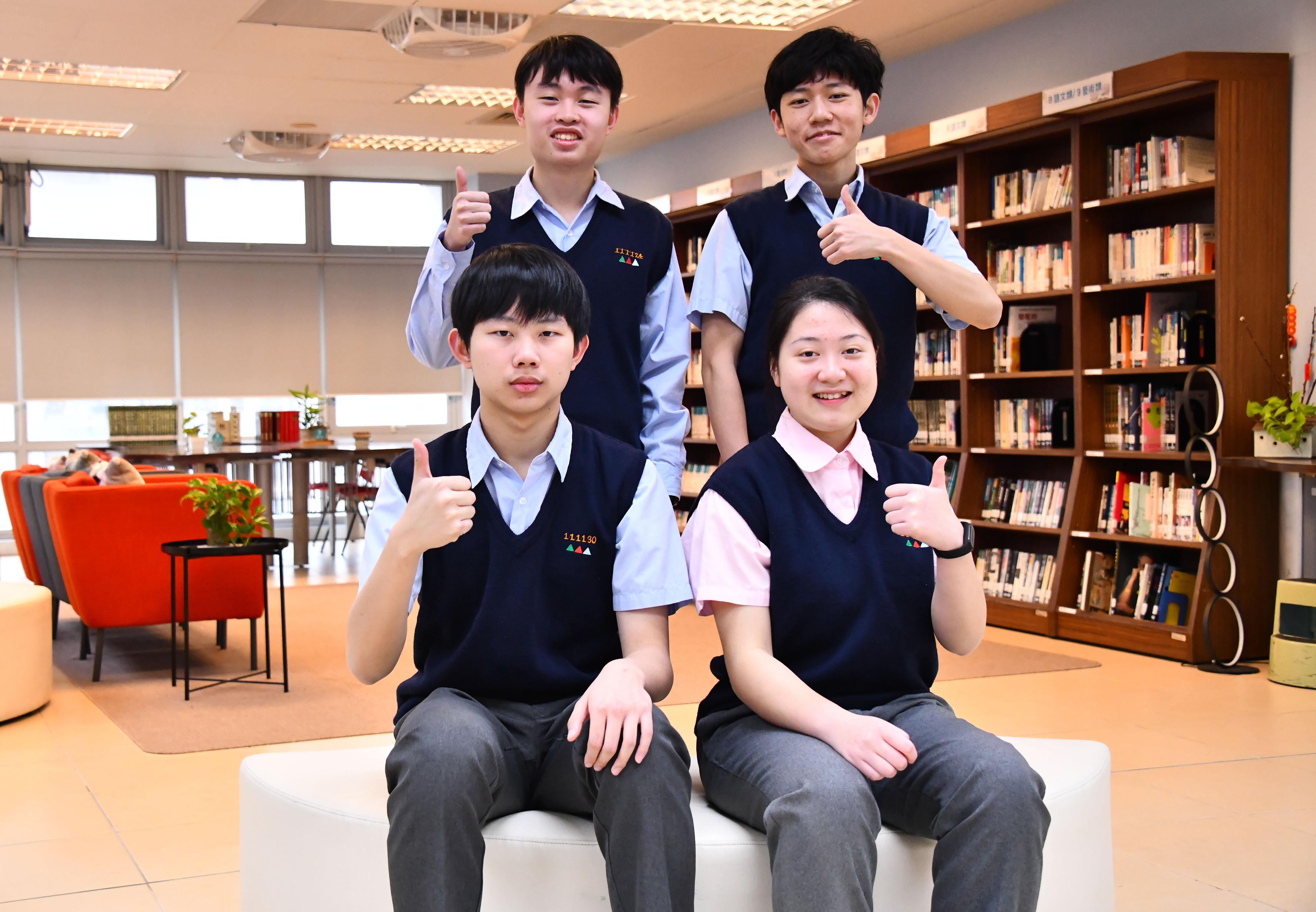 ▲▼學測成績揭曉，雙北公私立高中職不少學生出現滿級分。（圖／新北教育局提供）