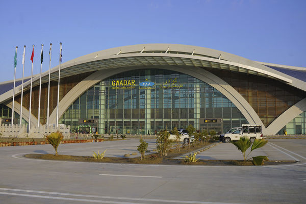 ▲▼巴基斯坦瓜達爾國際機場。（圖／達志影像／美聯社）