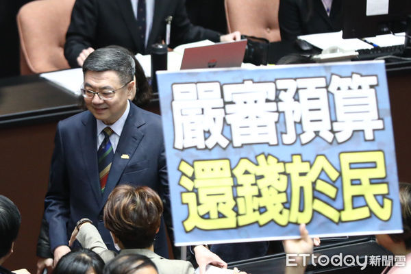 ▲行政院長卓榮泰施政報告遭國民黨團動員杯葛。（圖／記者林敬旻攝）