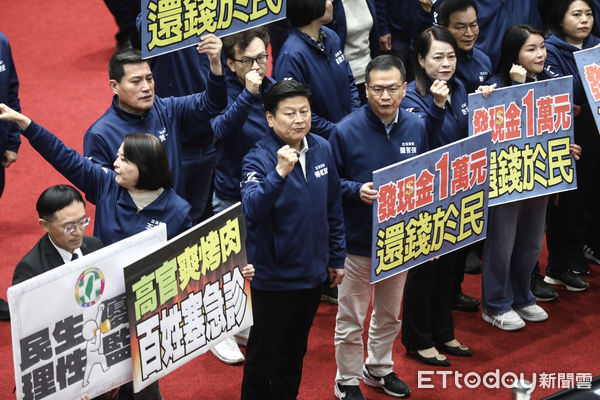 ▲行政院長卓榮泰施政報告遭國民黨團動員杯葛。（圖／記者林敬旻攝）