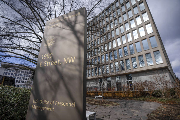 ▲▼美國人事管理局（OPM）位於華盛頓特區、華府的總部。（圖／達志影像／美聯社）
