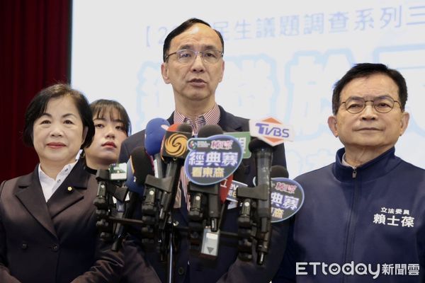 ▲國民黨主席朱立倫。（圖／記者鄭佩玟攝）