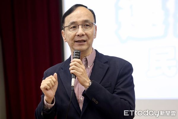 ▲國民黨主席朱立倫。（圖／記者鄭佩玟攝）