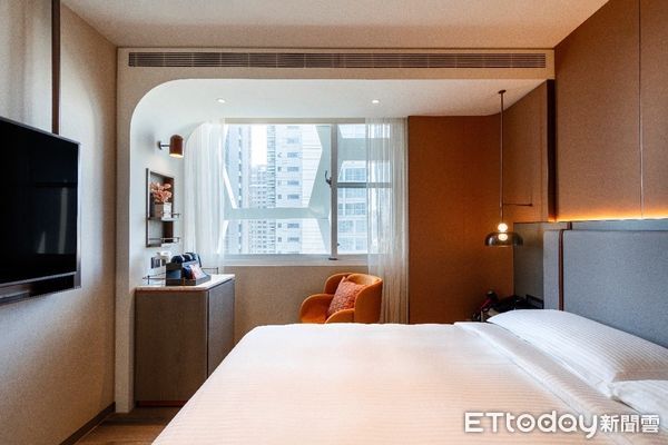 ▲▼「搭高鐵．住長榮贈哩程數」入住「采．寓」飯店，每晚4,288元起。。（圖／高鐵公司提供）
