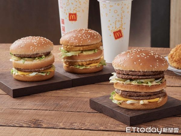 ▲▼麥當勞大麥克家族限時回歸。（圖／業者提供）
