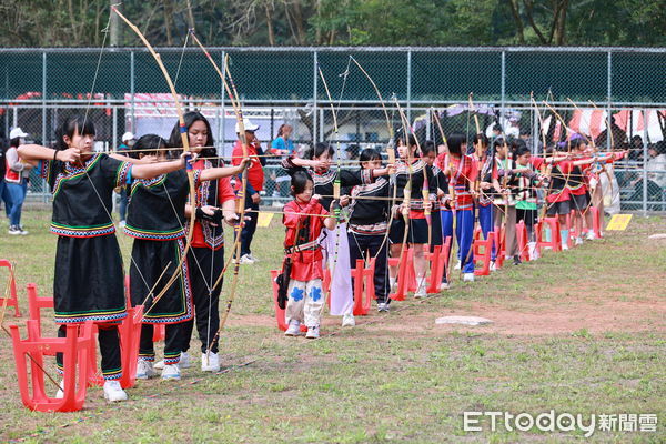 ▲信義鄉運動會暨歲時祭儀及傳統技能競賽開幕。（圖／南投縣政府提供，下同）