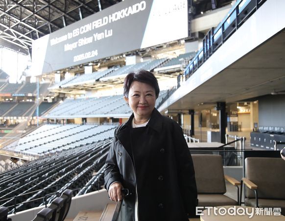 ▲盧秀燕,巨蛋,北海道。（圖／市府提供）