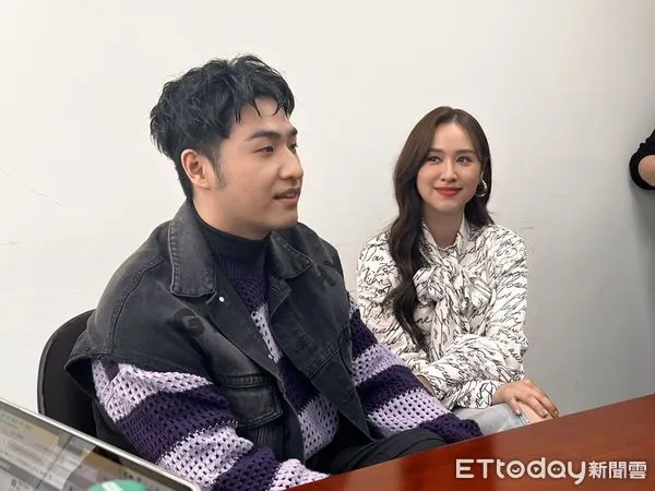 ▲▼鹿希派、吳姍儒受訪。（圖／記者孟育民攝）
