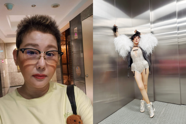 ▲▼藍心湄張嘴「門牙缺一顆」2天前才上舞台：爆痛啊。（圖／翻攝自Facebook／藍心湄 Hsin-Mei Lan）