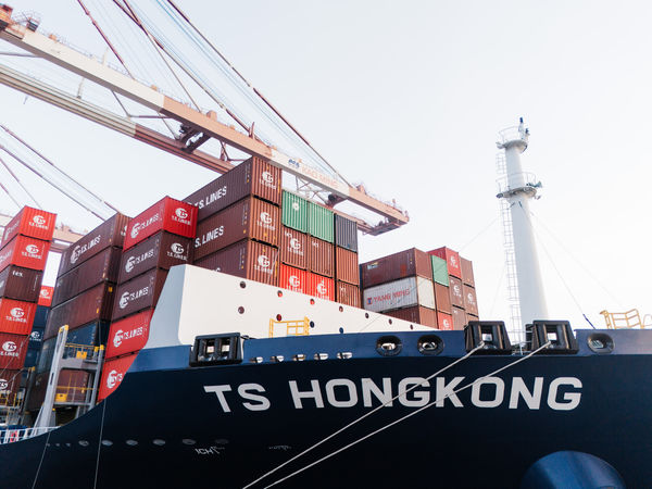 ▲德翔海運今年自有貨櫃將增至四成，並優化四條航線。（圖／德翔提供）