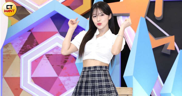 李多慧來台掀起啦啦隊「韓流」炫風。（圖／侯世駿攝）