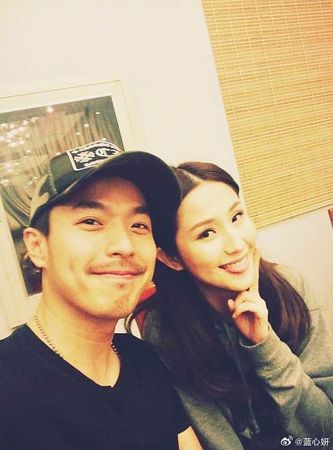 ▲▼李威。（圖／翻攝自微博／藍心妍）