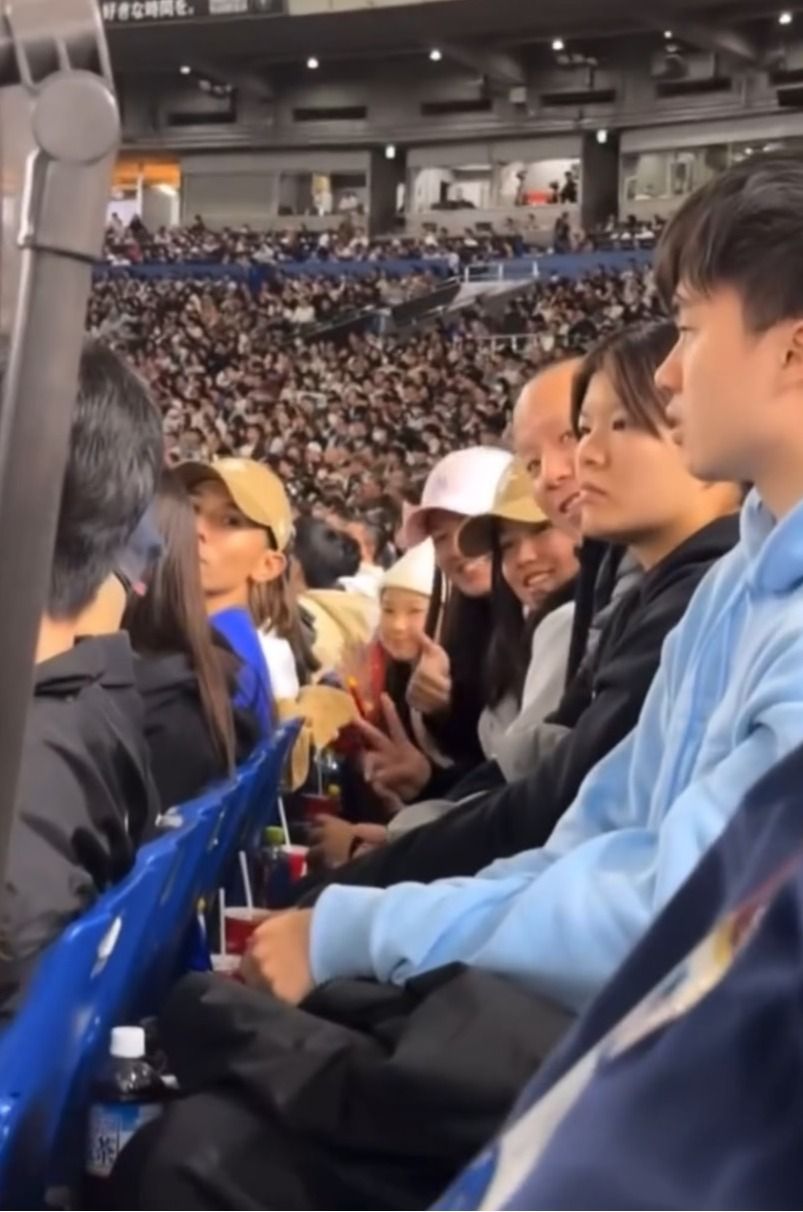 ▲▼台灣桌球一哥林昀儒去年到場觀看12強金牌戰 。（圖／翻攝自IG）