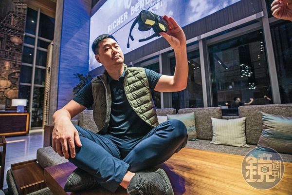 2014年透過外甥陳信生（圖）牽線體驗VR，隔年王雪紅決定全面布局VR軟硬體。