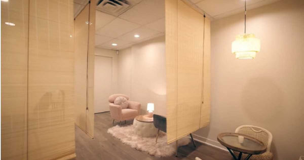 灸覺艾灸養生會館內部環境。（圖／翻攝抖音）