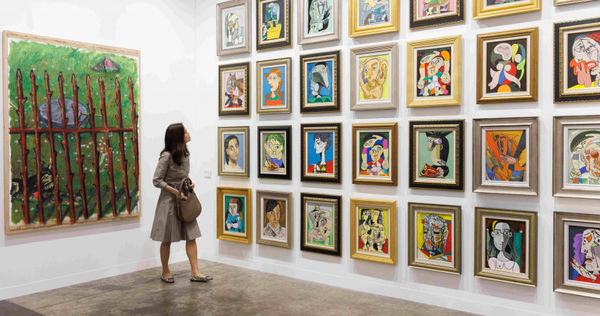 來自42個國家和地區的240家畫廊，將齊聚香港會議展覽中心參與巴賽爾藝術展。（圖／巴塞爾藝術展提供）