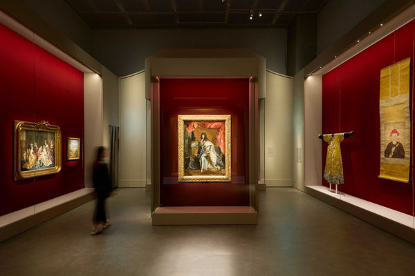 「當紫禁城遇上凡爾賽宮──十七、十八世紀中法文化交流」展示中法多個領域的交流歷程。（圖／香港故宮文化博物館提供）