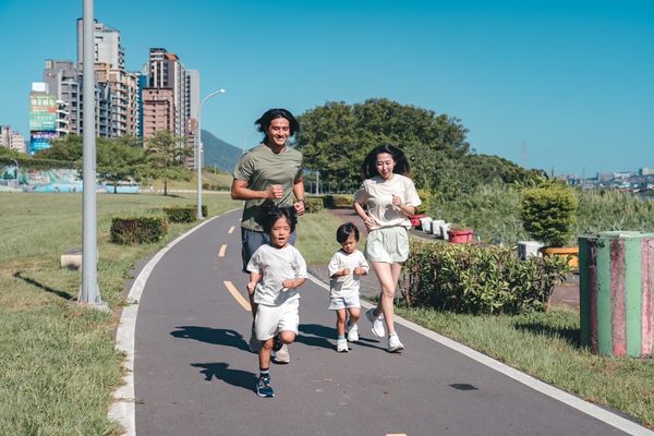 ▲「2025國家地理路跑NAT GEO RUN」邀請王子（邱勝翊）、邱宇辰擔任嘉賓。（圖／記者黃庠棻攝）