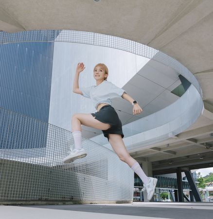 ▲「2025國家地理路跑NAT GEO RUN」邀請王子（邱勝翊）、邱宇辰擔任嘉賓。（圖／記者黃庠棻攝）