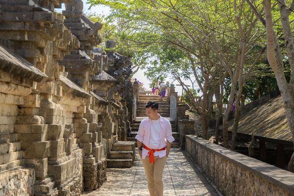 ▲▼烏魯瓦圖情人崖。（圖／部落客黑皮的旅遊筆記授權提供）