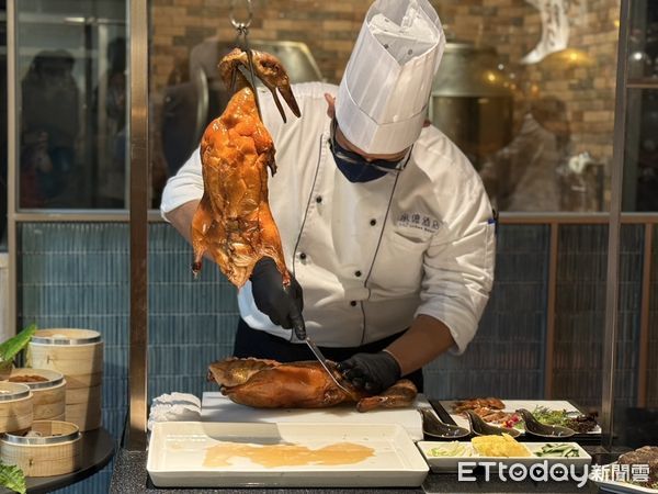 ▲承億酒店賀鴨郎。（圖／記者許宥孺攝）