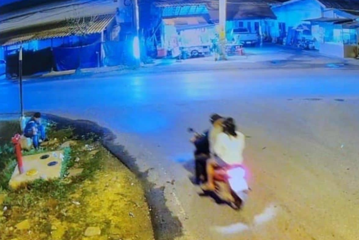 ▲▼搶金飾殺單身女！他變賣才知「全假的」。（圖／翻攝自Amarin TV）