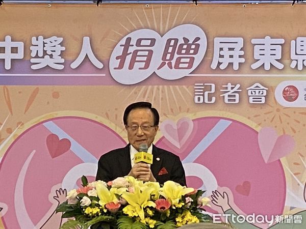 ▲台灣彩券公司董事長黃志宜資料照。（圖／記者陳崑福攝）