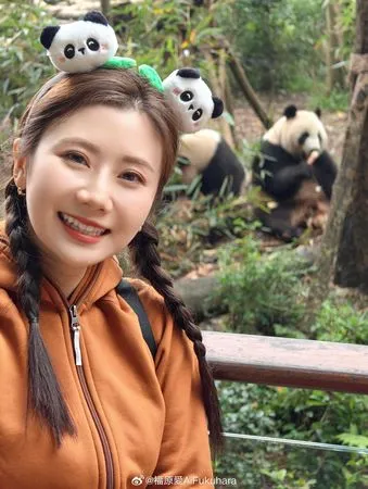 ▲福原愛曬出配音影片。（圖／翻攝自微博）