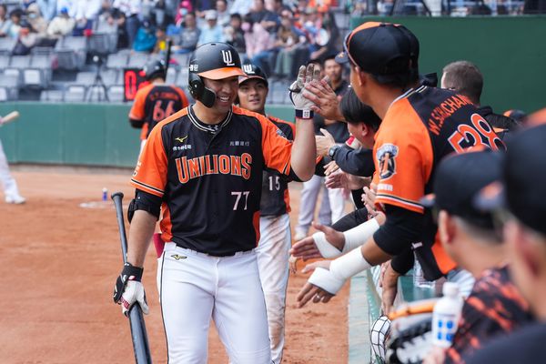 ▲▼  林安可、蘇智傑相繼開轟           。（圖／統一獅提供）