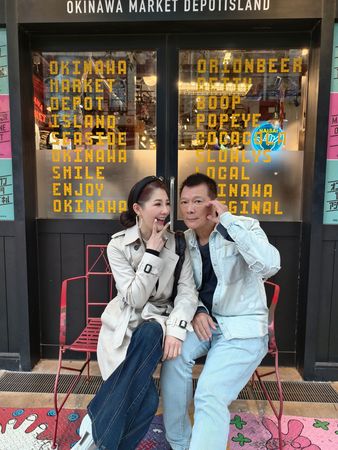 ▲林書煒笑說老公「快進化成攝影達人」。（圖／翻攝自Facebook／林書煒）