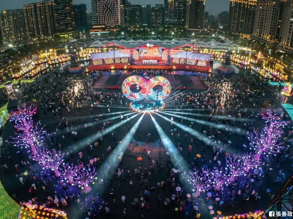 今年台灣燈會在桃園創下累積超過2030萬人次到訪、創下超過270億的產值。（翻攝自張善政臉書）