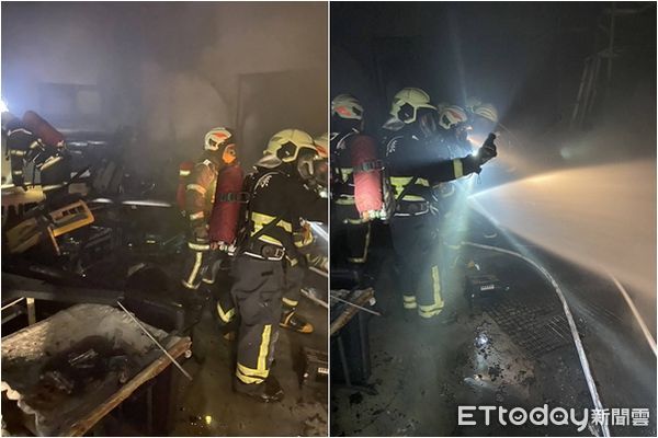 ▲▼雲林虎尾科大火警。（圖／記者游瓊華翻攝）