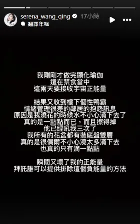 ▲▼王晴。（圖／翻攝自Instagram／serena_wang_qing）