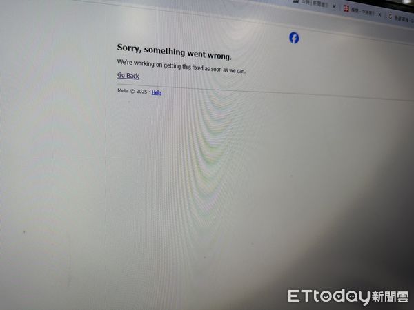 ▲▼臉書當機。（圖／記者曾筠淇攝）