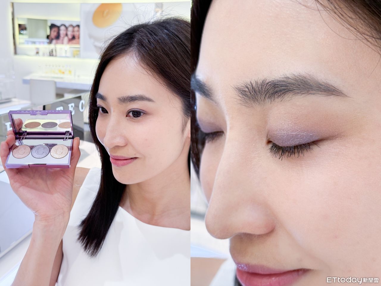 香緹卡,LUNASOL,春妝,彩妝,眼影,。（圖／記者李薇攝）
