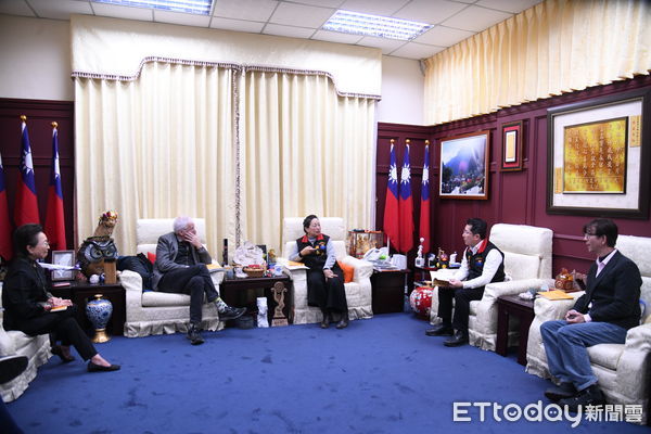 ▲▼德國前瑪則海姆市長率凱爾公共行政學院學生團訪問花蓮，拜會縣長徐榛蔚。（圖／花蓮縣政府提供，下同）