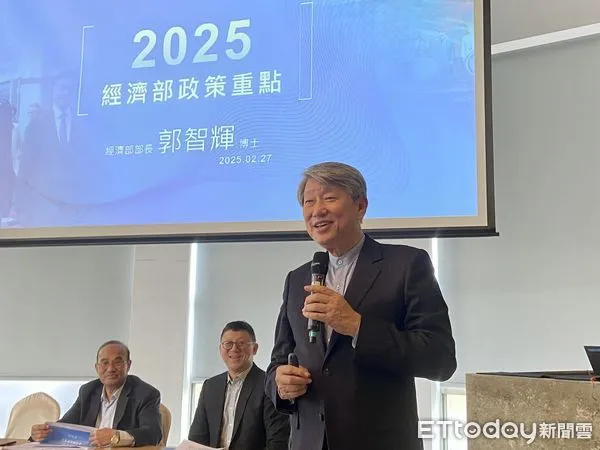 ▲經濟部長郭智輝。（圖／記者廖婕妤攝）