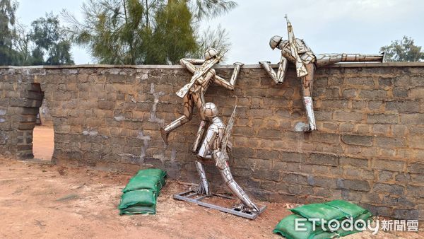 ▲▼     越共村戰鬥訓練場地變戰技體驗場   金門賈村啟用        。（圖／記者林名揚翻攝）