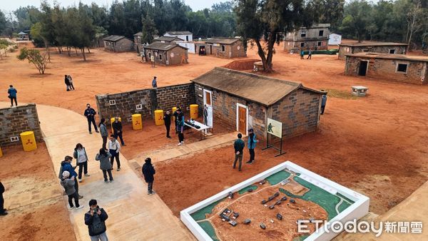 ▲▼     越共村戰鬥訓練場地變戰技體驗場   金門賈村啟用        。（圖／記者林名揚翻攝）