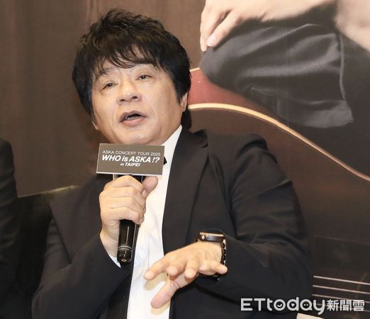 ▲▼飛鳥涼Aska演場會行前記者會  現場學講中文。（圖／記者屠惠剛攝）